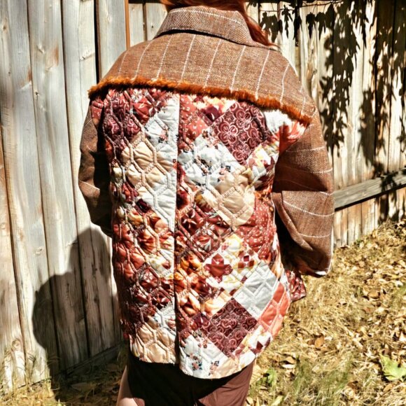 Quilt pattern jacket - Picture 2 of 13